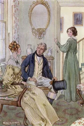 Illustration für Wives and Daughters von Mrs. Gaskell